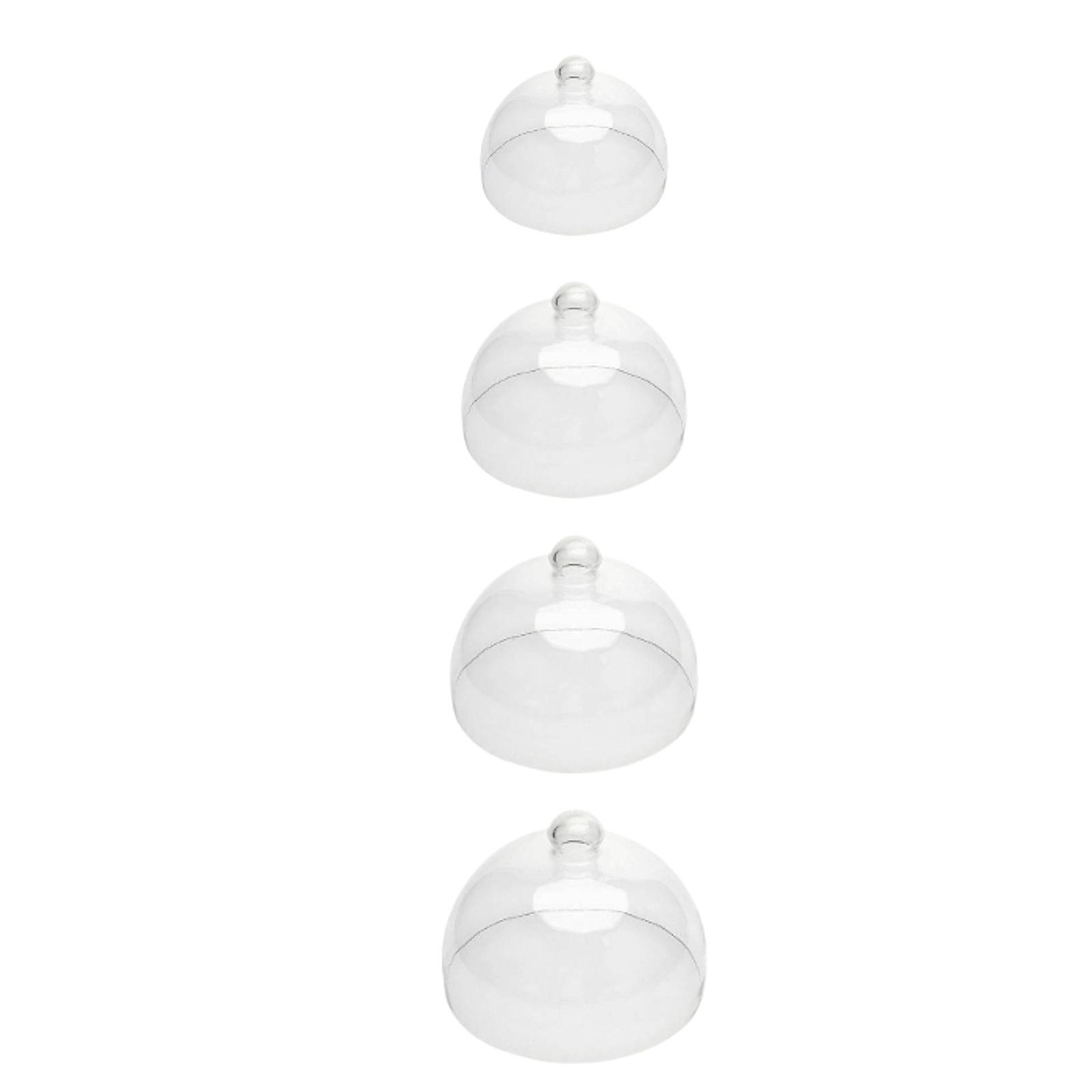 Plastic Dome Clear - Szklana kloszka na ciasto, przezroczysta pokrywa