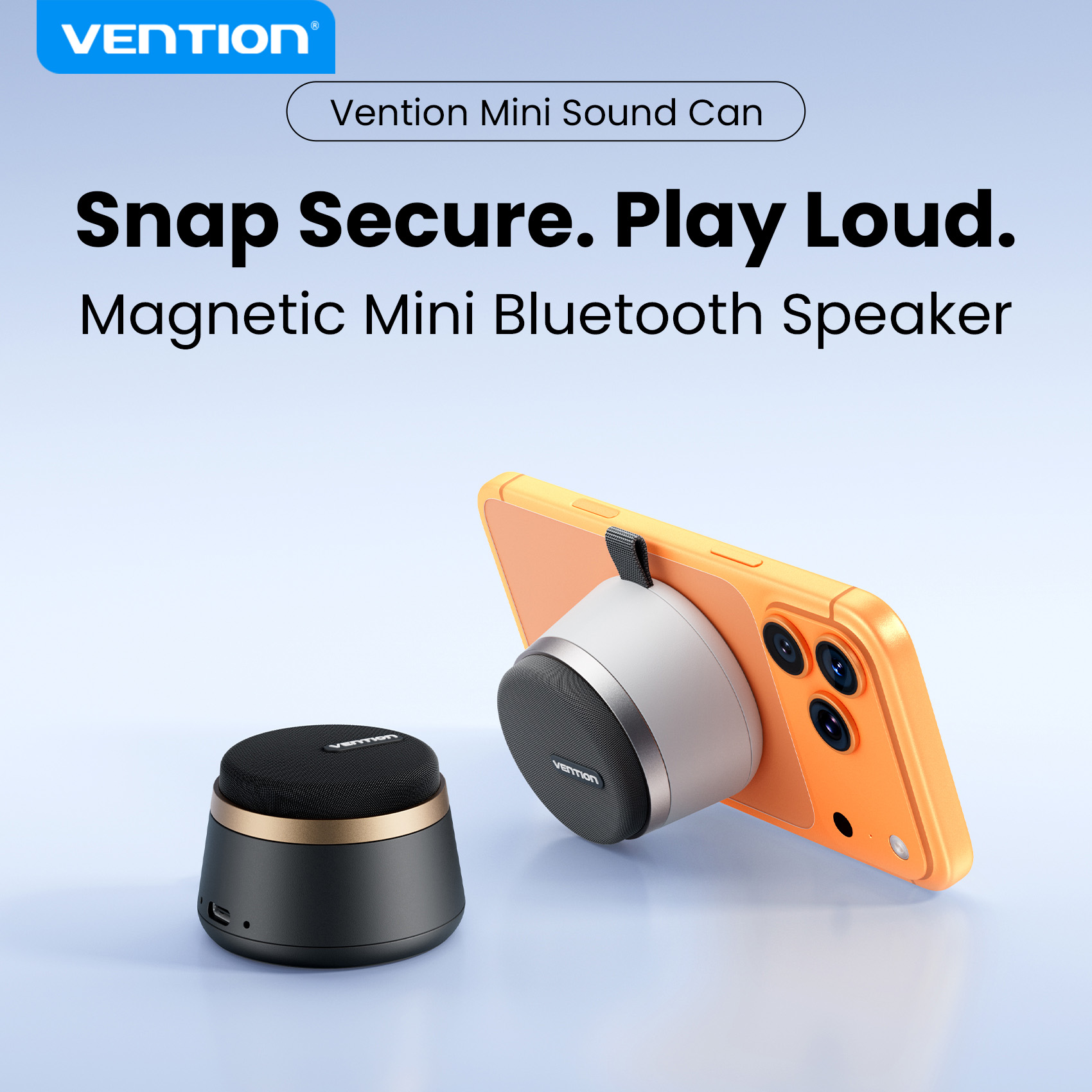 Google Speaker Nest Audio - Vention Magnetyczny Przenośny Głośnik Bluetooth IPX6