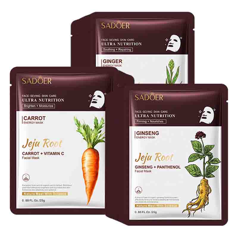Root Stimulator Liquid - 5 szt. Maseczek do twarzy SADOER